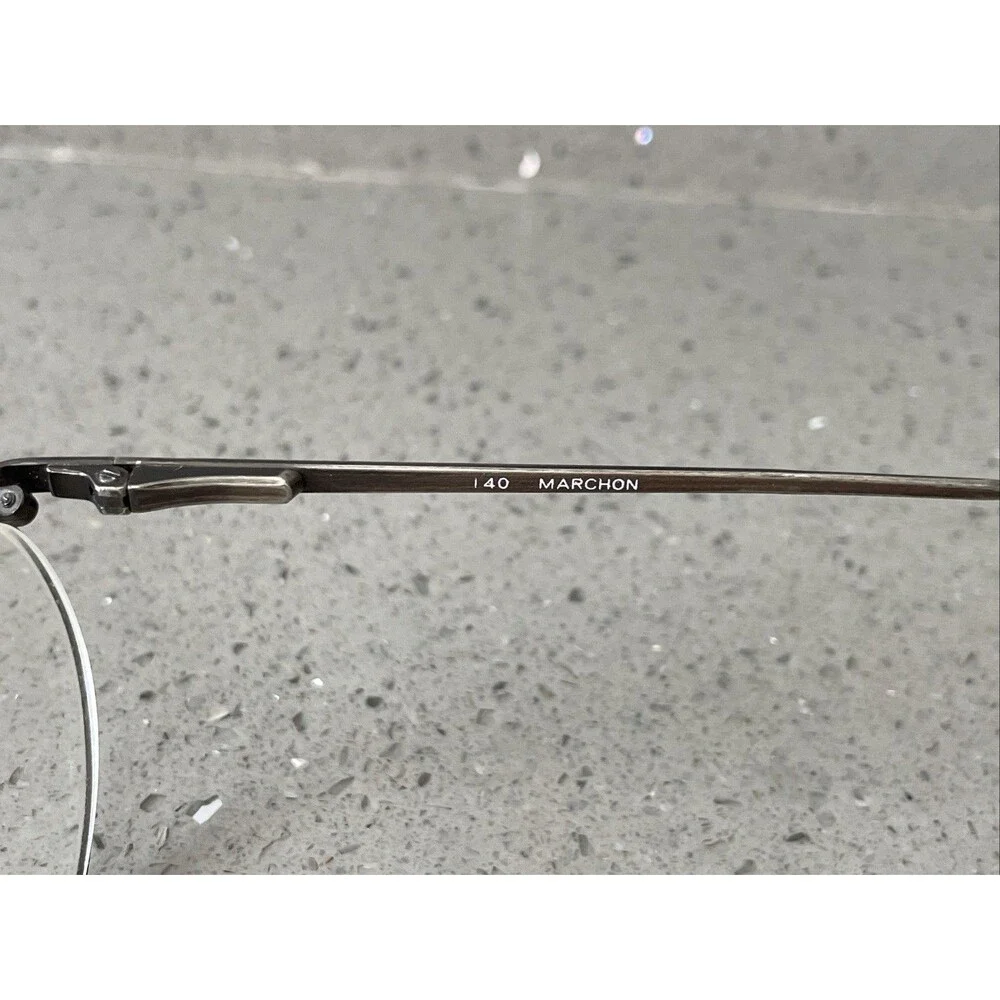 MARCHON Greenwich Antique Brown 51-20-140 Brown Full Rim Eyeglasses Frames ONLY